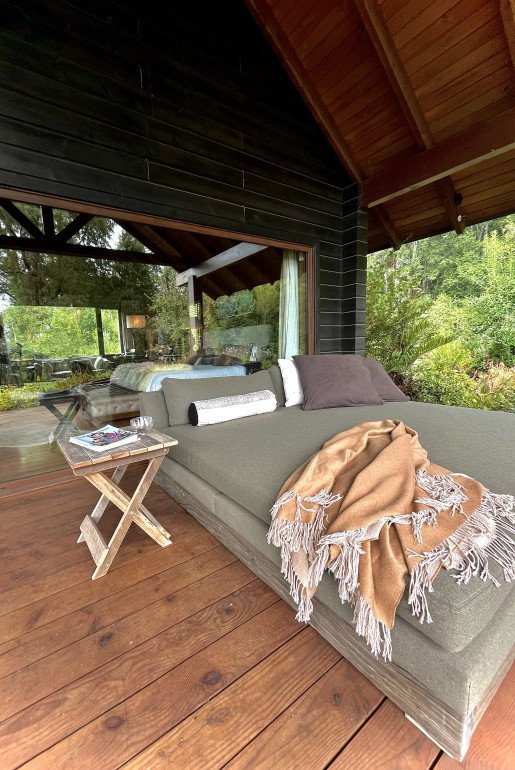 MASTER SUITE - Unwind on a secluded deck, overlooking the lake and gardens